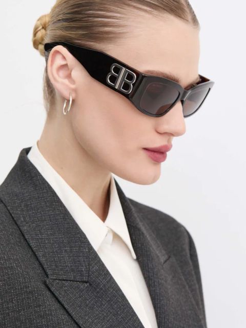 Balenciaga okulary przeciwsłoneczne damskie kolor multicolor BB0360S