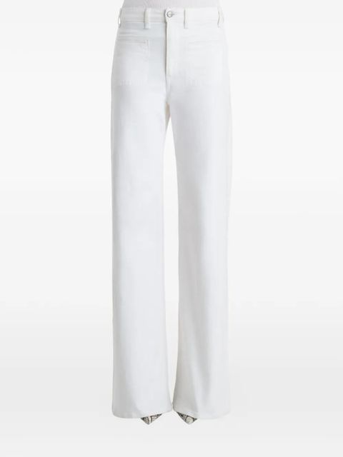 KHAITE wide-leg denim jeans - White - zdjęcie produktu nr 2