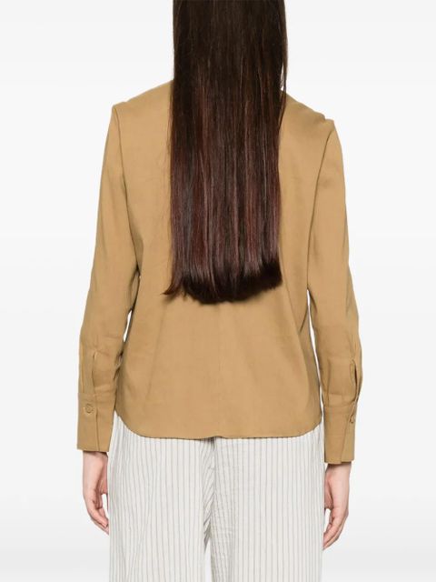 Max Mara Badesse long-sleeve shirt - Neutrals