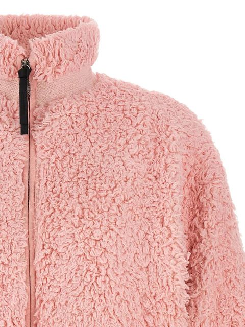 Jil Sander teddy-effect zip-front jacket - Pink - zdjęcie produktu nr 2
