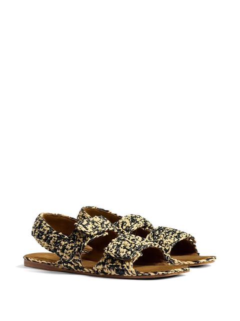 KHAITE textured sandals - Neutrals - zdjęcie produktu nr 2