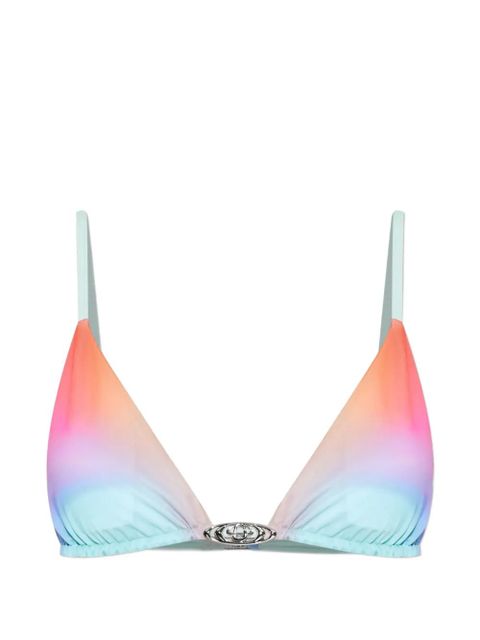 Casablanca gradient bikini top - Blue - zdjęcie produktu nr 1