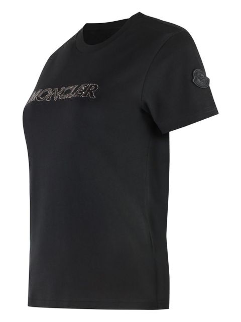 Moncler crystal-embellished T-shirt - Black