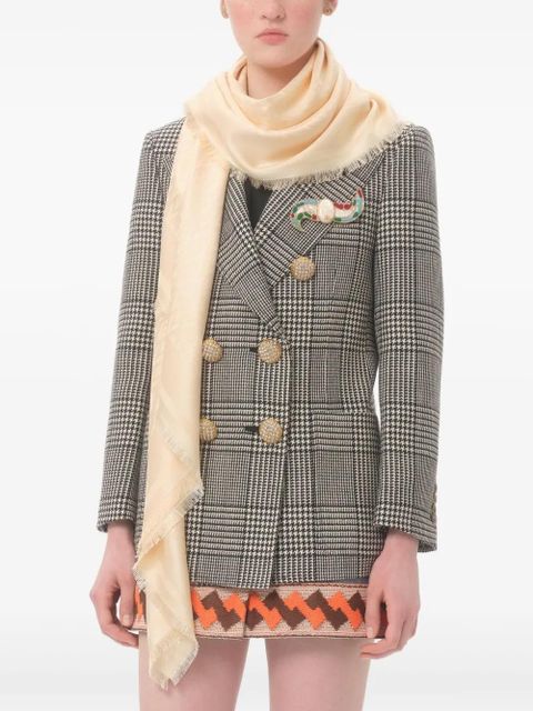 Valentino Garavani Toute La V shawl - Neutrals