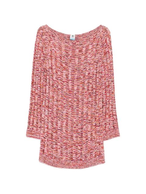Missoni long-sleeve knitted mini dress - Pink - zdjęcie produktu nr 1