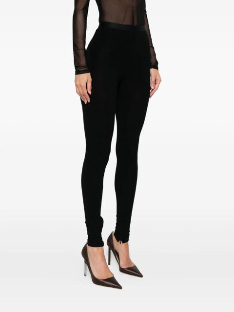Magda Butrym zip-detail leggins - Black