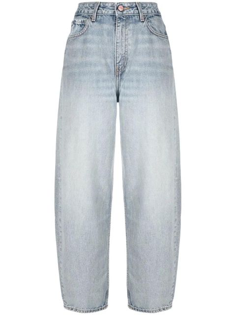 GANNI Stary tapered jeans - Blue