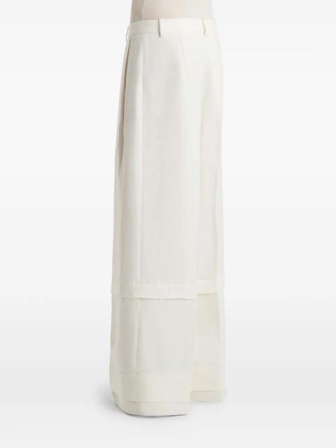 KHAITE Linden pants - Neutrals