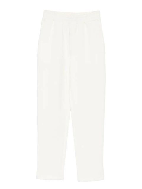 TWINSET elasticated-waistband trousers - White - zdjęcie produktu nr 1