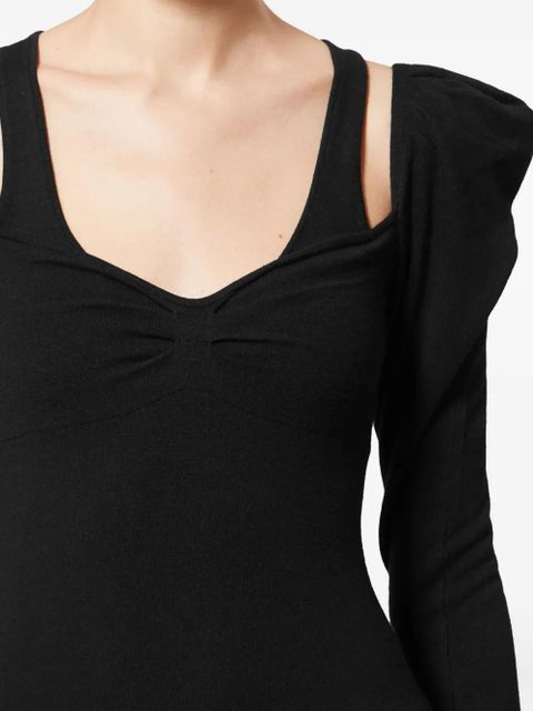 ISABEL MARANT x Sielle puff sleeve pullover - Black