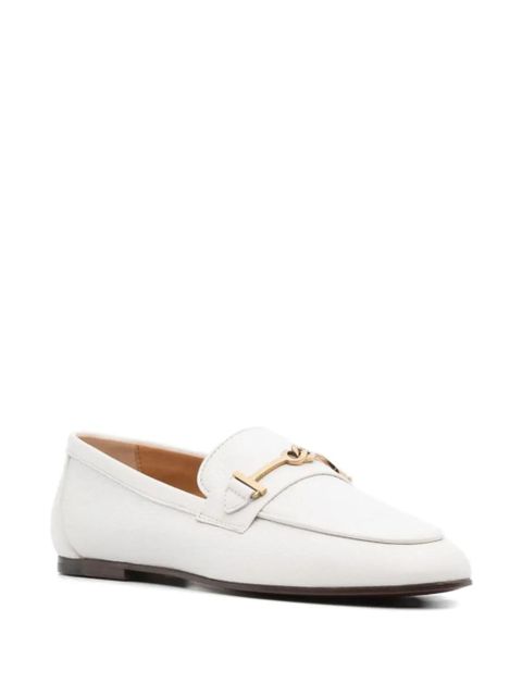 Tod's buckled detail loafers - White - zdjęcie produktu nr 2
