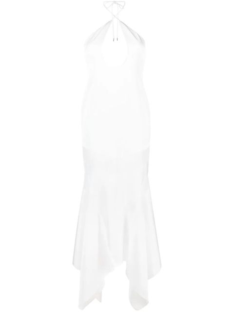 The Attico Saskia halterneck maxi dress - White - zdjęcie produktu nr 1