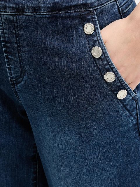 Joseph Ribkoff jeansy damskie kolor granatowy 261961