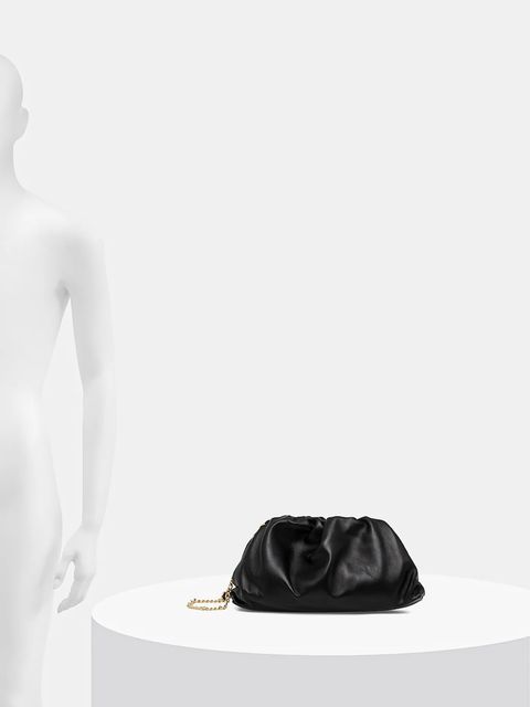 Answear.LAB torebka skórzana kolor czarny