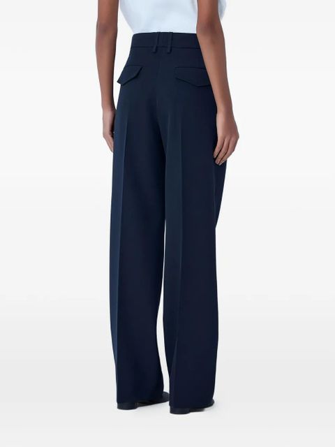 Jil Sander pleated trousers - Blue