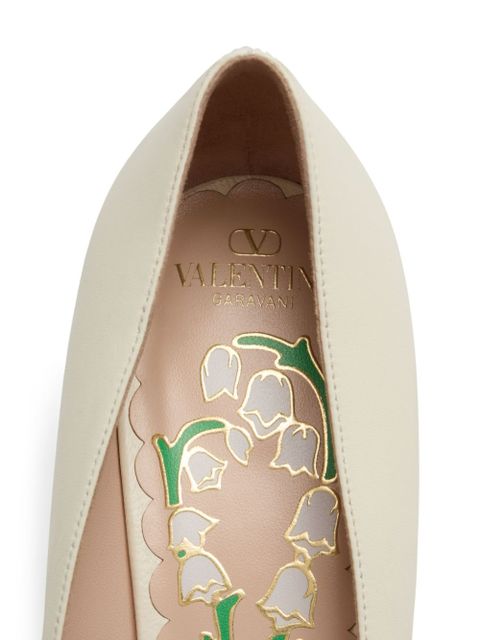 Valentino Garavani 45mm Bowow pumps - Neutrals