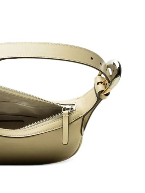 STAUD Owen leather shoulder bag - Neutrals