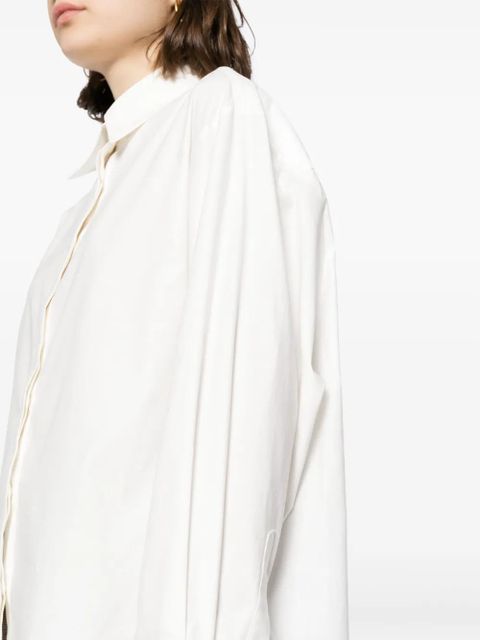 Reformation Andy organic-cotton shirt - White