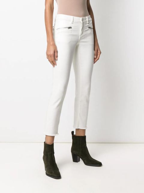 Zadig&Voltaire Ava cropped slim-cut jeans - White - zdjęcie produktu nr 2