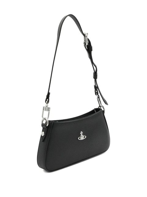 Vivienne Westwood Orb-appliqué shoulder bag - Black - zdjęcie produktu nr 2