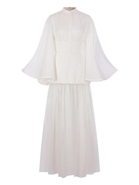 ZIMMERMANN pleated dress - White - zdjęcie produktu nr 1