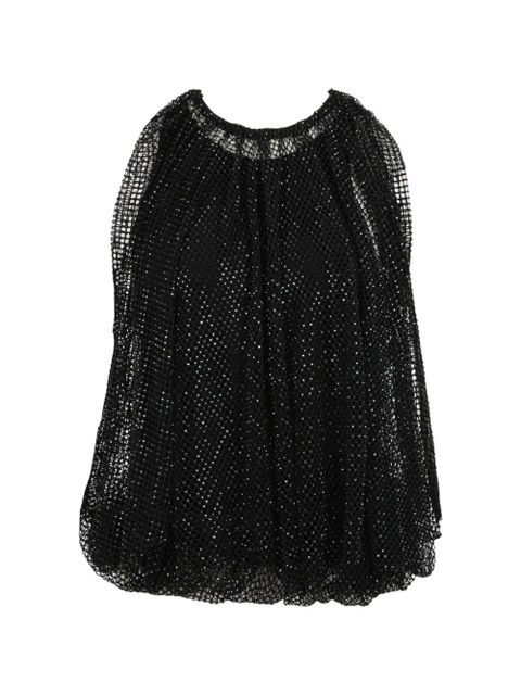 Sportmax Nodo crystal-embellished top - Black - zdjęcie produktu nr 1