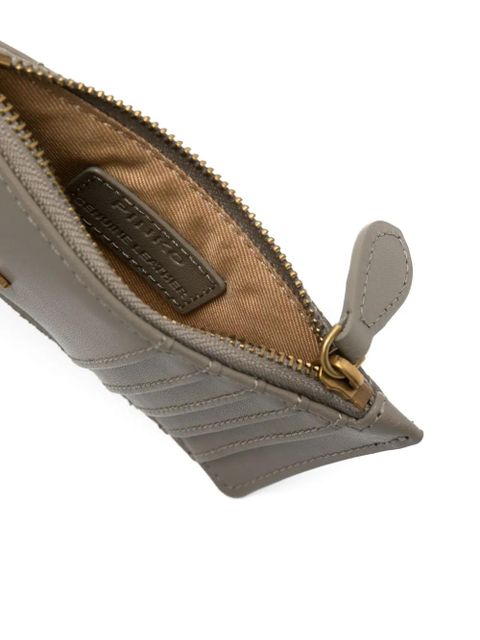 PINKO Love Birds-plaque card holder - Neutrals