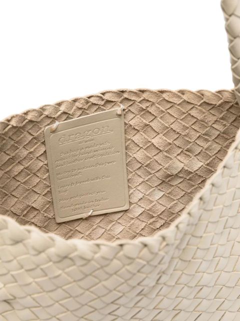 DRAGON DIFFUSION Rosanna leather shoulder bag - Neutrals