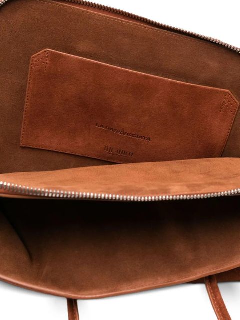 The Attico medium La Passeggiata shoulder bag - Brown