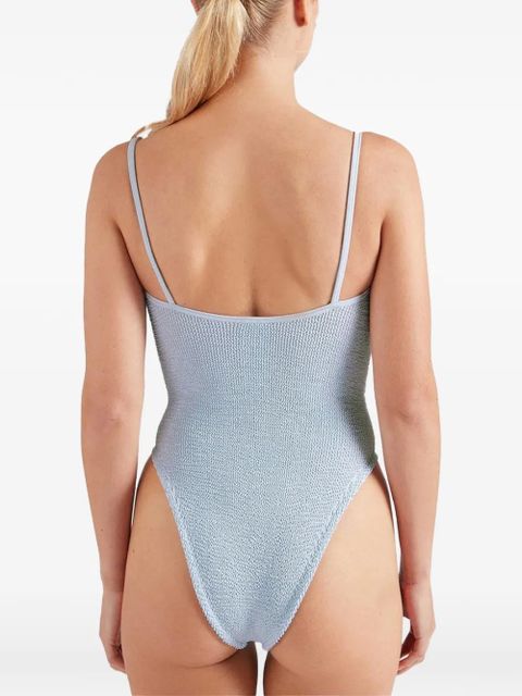 Hunza G Mia beaded swimsuit - Blue
