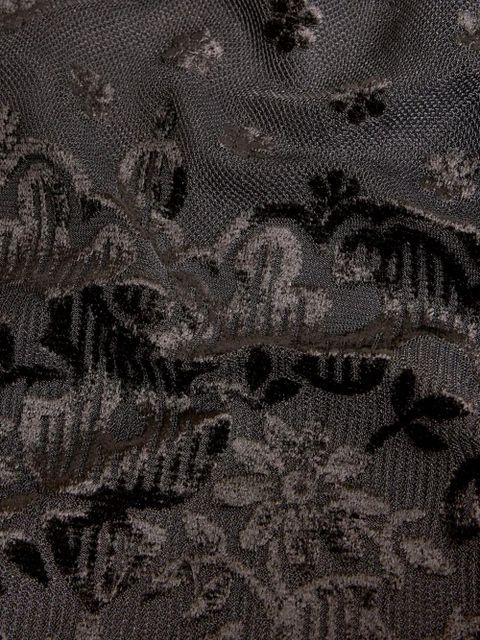 ETRO paisley velvet dress - Black