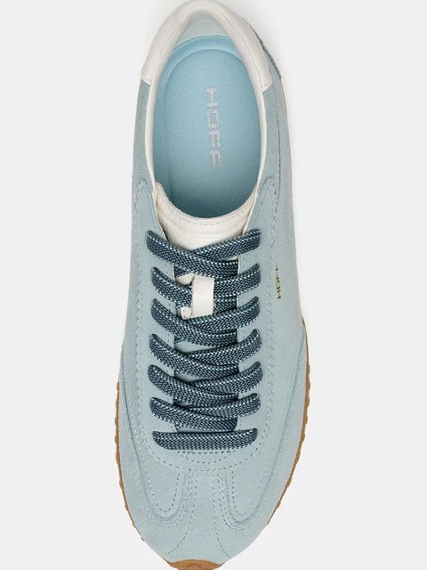 Hoff sneakersy zamszowe BRIDGE FL BLUE