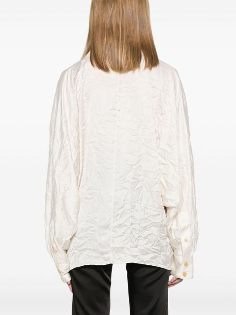 KHAITE Garth shirt - Neutrals