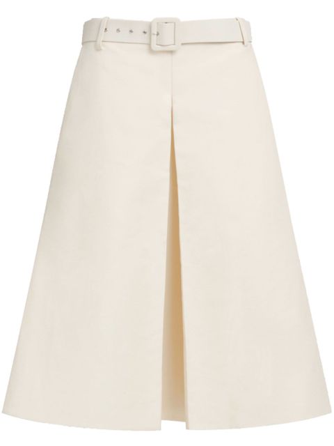 Marni belted midi skirt - White - zdjęcie produktu nr 1