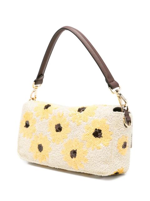 FENDI medium Baguette floral tote bag - Neutrals