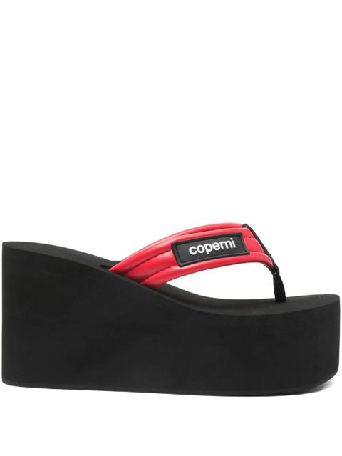 Coperni 95mm platform sandals - Black - zdjęcie produktu nr 1