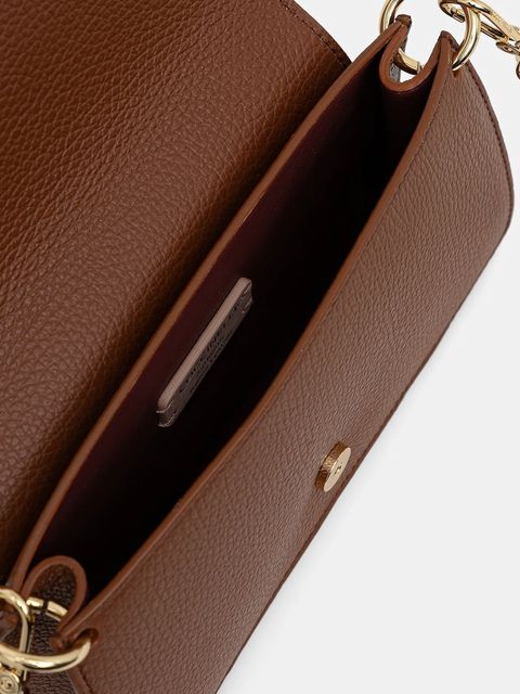 Coccinelle torebka skórzana kolor brązowy E5 SSL 27 01 01