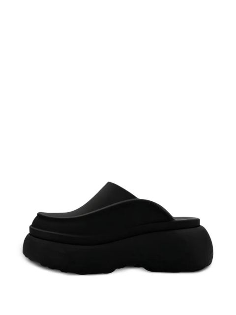 Marc Jacobs x Melissa logo-embossed mules - Black