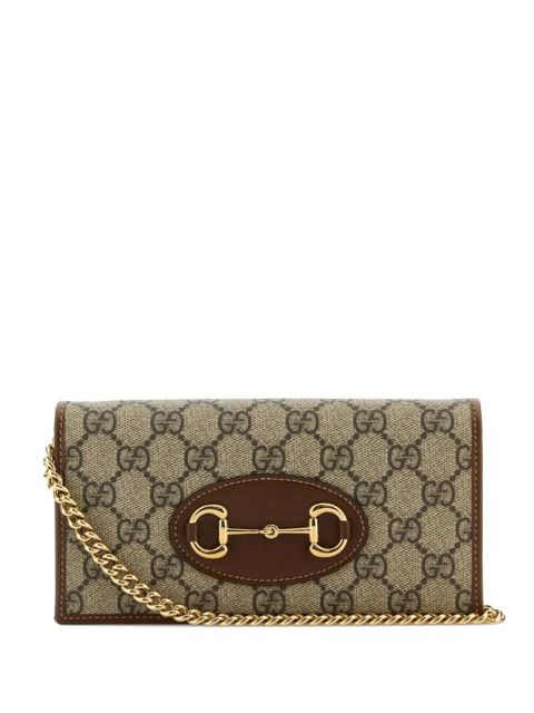 Gucci Horsebit 1955 wallet-on-chain - Neutrals - zdjęcie produktu nr 1