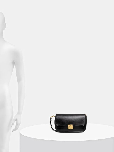 Coccinelle torebka skórzana kolor czarny E5 U4M 52 01 01