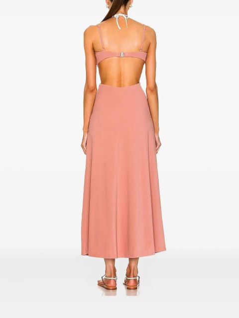 Johanna Ortiz bambuco Viejo midi dress - Pink