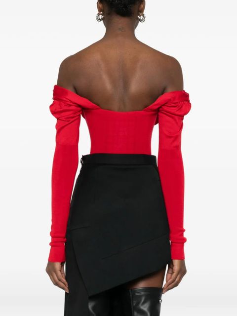 Vivienne Westwood Bea Corset cardigan - Red