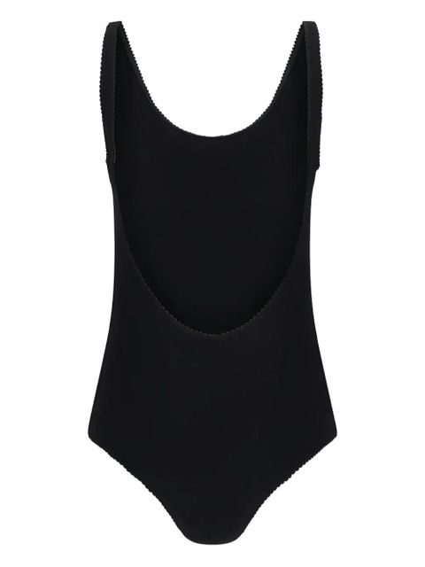 Magda Butrym scoop-back bodysuit - Black