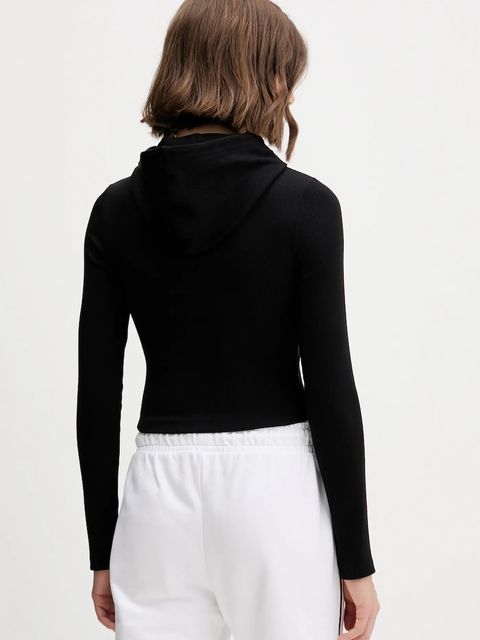 Guess Jeans longsleeve damska kolor czarny W5YP39 KA0H1