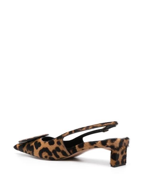 Jacquemus Les Slingbacks Duelo 40mm pumps - Brown