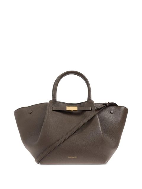 DeMellier medium New York leather tote bag - Brown