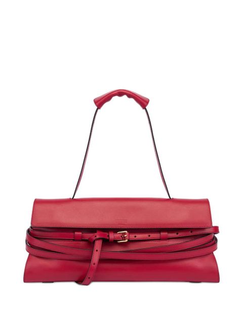 Moschino medium Tie Me shoulder bag - Red - zdjęcie produktu nr 1