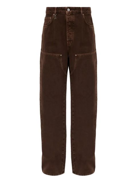 AMIRI logo-charm jeans - Brown - zdjęcie produktu nr 1