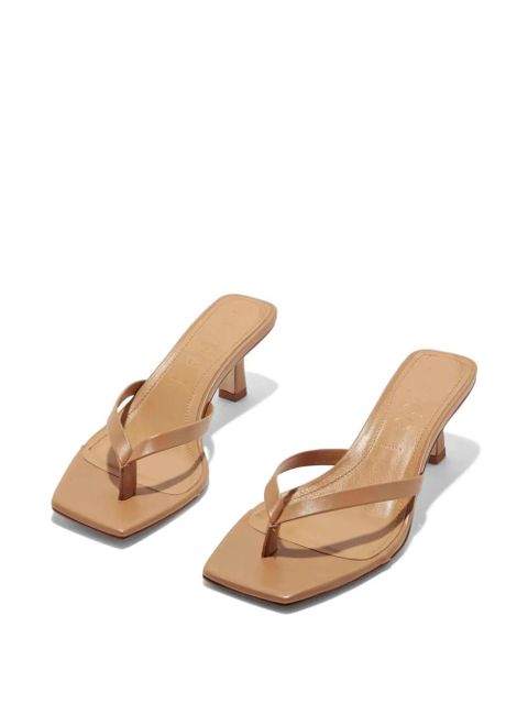 Aeyde Wilma square-toe sandals - Neutrals - zdjęcie produktu nr 2