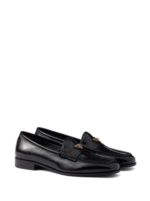 Prada patent-leather loafers - Black - zdjęcie produktu nr 2